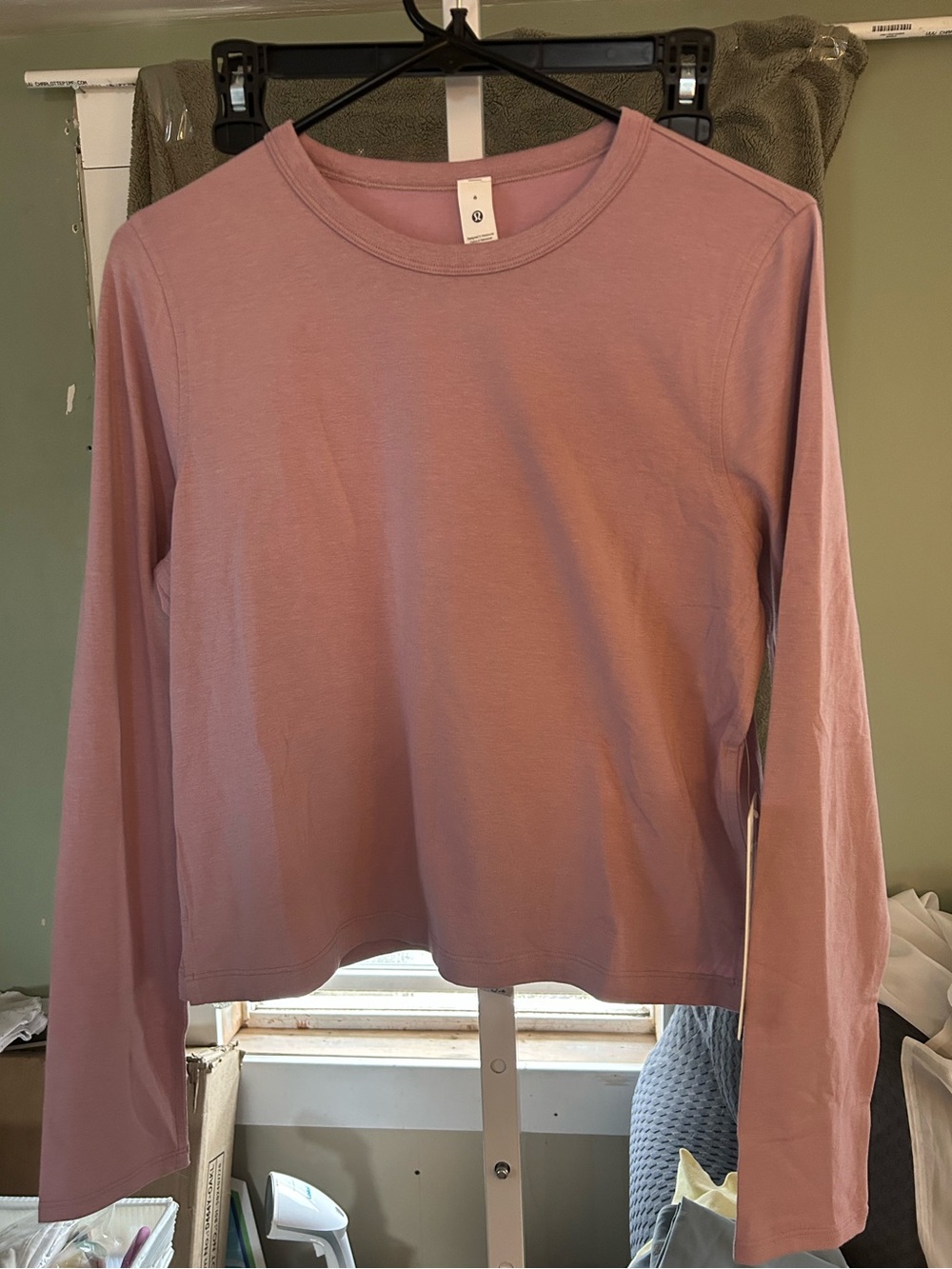 lululemon Classic Fit Cotton Blend Long Sleeve
In Rose Blush